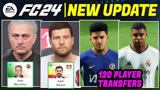 EA FC 24 NEWS  NEW Updates Real Faces Transfers amp Career Mode ✅ [upl. by Highams447]