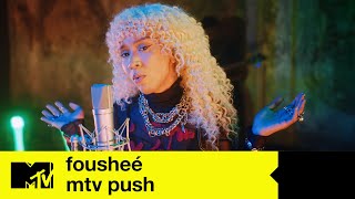 Fousheé my slime Live Performance amp Interview MTV Push  MTV Music [upl. by Zysk6]