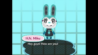 What if Animal Crossing had a crossover with Hatsune Miku and she sang Bubblegum KK [upl. by Lister]