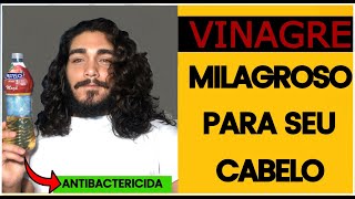 VINAGRE DE MAÇÃ NO CABELO  COMO USAR  Cabelo Masculino [upl. by Tallbott565]