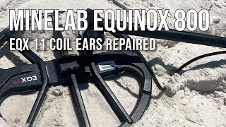 How I Repaired my Minelab Equinox 800 Coil [upl. by Eissehc]