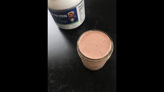 How to Make a KETO Protein Shake High Fat LowCarb Delicious Chocolate Flavor [upl. by Notnef]