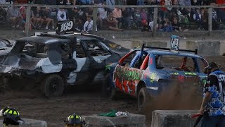 Mitchell Fair Demolition Derby 2024 Fullsize Oldschool V8 [upl. by Valdemar]