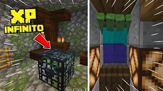 Como fazer FARM DE XP com Spawner de ZUMBI simples e eficiente [upl. by Sirtaeb]