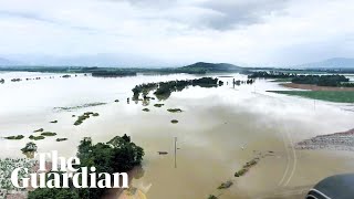 Australia North Queensland underwater after worst flood in decades [upl. by Kirsteni710]