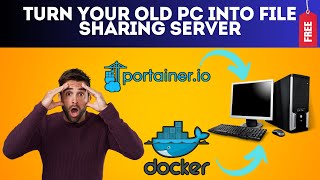 Turn Your Old Windows PC into File Sharing Server For Free [upl. by Edvard412]