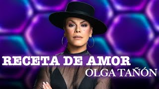 Receta de amor Olga TanÌƒoÌn karaoke [upl. by Zosima305]