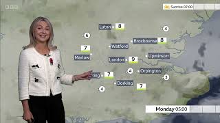 Johanna Scanlan  BBC London amp Look East Weather 03Nov2024 [upl. by Daj]