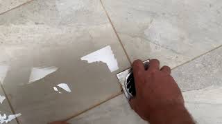 How To Repair Old Pitted And Discolored Chrome Floor Grates  Plumbdog Plumbing Perth [upl. by Lletnohs]