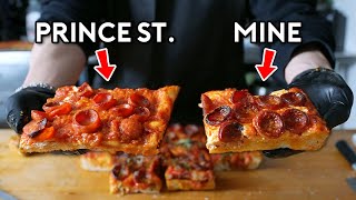 Recreating NYC’s 8 Pizza Slice That Broke The Internet  Anything with Alvin [upl. by Yeltnarb407]