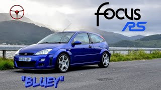 Mk1 Ford Focus RS quotBlueyquot tartancarme ford focusrs mk1 [upl. by Orian491]