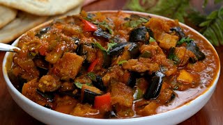 طبخ وصفة باذنجان سهلة ولذيذة طعمها فاق توقعاتي 😋 Cooking an easy and tasty eggplant recipe [upl. by Alleen573]