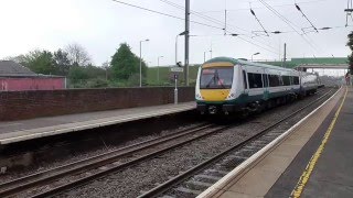 Abellio Greater Anglia Class 170 Departing Stowmarket 11516 [upl. by Esilahs]