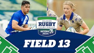 2024 Collegiate Rugby Championship  Field 13  Day 2  Session 1 [upl. by Drislane]