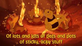 Winnie the Pooh  Everything is Honey SingAlong Lyrics [upl. by Peonir]