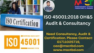 ISO 450012018 OHampS Consultancy Audit Training amp Certificate [upl. by Philander932]