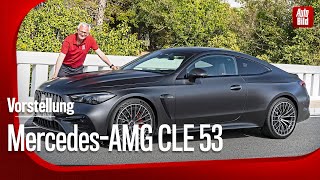 MercedesAMG CLE 53 4Matic  Vorstellung [upl. by Nomolas]