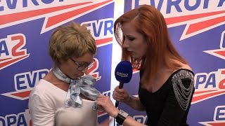 Evropa 2 Hudební ceny 2016 lRENATA KAJDŽAS  rozhovorl [upl. by Lledrac]