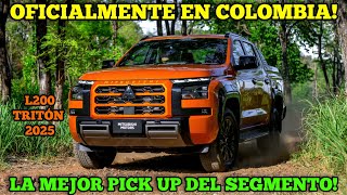 Mitsubishi L200 Tritón 2025 Para Colombia✅️ Versiones Y Precios [upl. by Nedlog781]