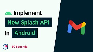 New Splash API for Android in 60 seconds [upl. by Micco]