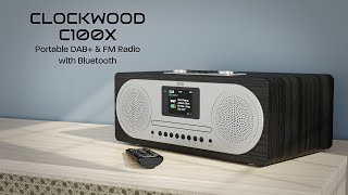 Clockwood C100X  Digital DAB amp FM Radio with CD Player [upl. by Hnahk]