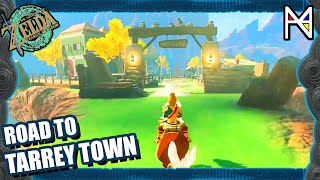 How to get to Tarrey Town  ZELDA TEARS OF THE KINGDOM TOTK [upl. by Acilgna]