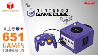 The GameCube Project  All 651 GC Games  Every Game USEUJP [upl. by Nida]