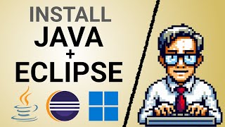 How To Install Java And Eclipse On Windows [upl. by Nolrak]