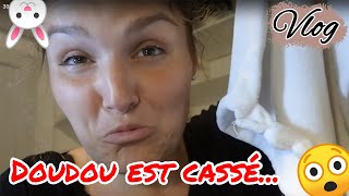 VLOG  Doudou est cassé 😳 DÉGAINAGE DE MACHINE A COUDRE💃 [upl. by Kutchins]