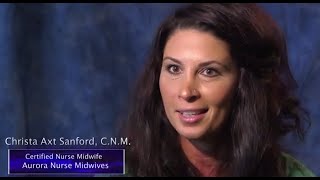 Midwife Myths  Christa Sanford CNM  Aurora Nurse Midwives [upl. by Reve]