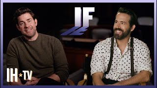 Ryan Reynolds amp John Krasinski Interview  IF Movie 2024 [upl. by Edualcnaej]