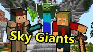 Konečne poriadný súper  Sky Giants  Minecraft Minihry w Kelo [upl. by Auhsej616]