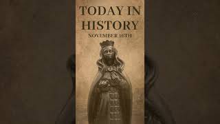 Today in History November 16 history historyminute onthisday onthisdayinhistory historyevents [upl. by Horick]