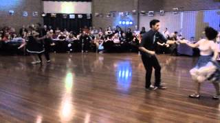 Alleycatzs Melbourne Rock n Roll Dance Competition  2nd Heat  Under 25 Category with Lifts [upl. by Yerak]