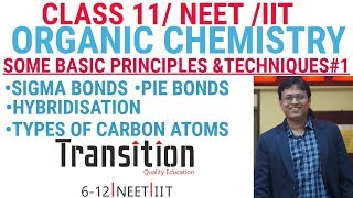 Ncert chemistry 11th  Some Basic Principle and Techniques 01 I SigmaPi I Hybridization I NEET 2021 [upl. by Cira]