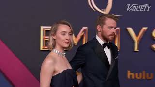 Saoirse Ronan and Jack Lowden at the EMMYs [upl. by Luap]