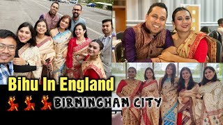 Bihu Celebration in UK 💃 অসমীয়া Gang  fun  food  dance 🎉  English Subtitles  Birmingham City [upl. by Oconnor]