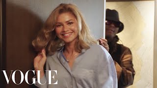 Zendaya Gets Ready for the Challengers Premiere  Vogue [upl. by Rakabuba]