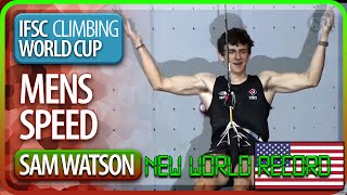 Speed Climbing  Former World Record  Sam Watson  USA [upl. by Enilamme]