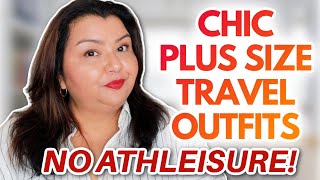 Chic and Polished Plus Size Travel Outfit Ideas ✈️ [upl. by Thoer]