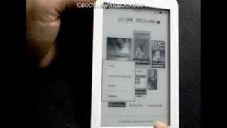 Kobo Glo by Fnac test Reader  IDBOOX [upl. by Novahc341]