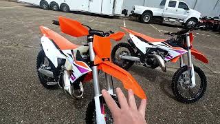 2024 125XC vs 125SX  What you need to know [upl. by Longtin]