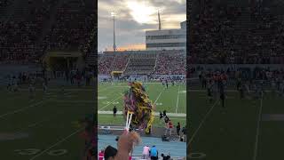 Southern University 🏈 team introduction against Nicholls State humanjukebox geauxjags ldbc [upl. by Ebba]