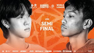 Wand 🇰🇷 vs Marvelous 🇮🇩  GRAND BEATBOX BATTLE 2023 WORLD LEAGUE  U18 Semi Final [upl. by Piane]