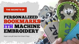 DIY  How to make ITH Bookmarks on your EMBROIDERY MACHINE  Easy Beginners Project [upl. by Ecirahc]