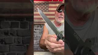 CRKT M1613FX Tanto Fixed Blade Knife [upl. by Yenruogis]