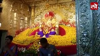 Akshay Tritiya  Dagadusheth Halwai Ganpati Pune decorated with Eleven Thousand Mangoes [upl. by Siffre]