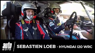 Embarqué avec Sébastien Loeb en Hyundai i20 WRC [upl. by Eeladnerb]