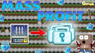 Insane Mass Profit from Portcullis Newbie Recommended  Growtopia [upl. by Aisauqal]