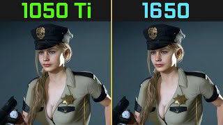 مقارنة بين كارت GTX 1650 vs GTX 1050 Ti [upl. by Schrick]